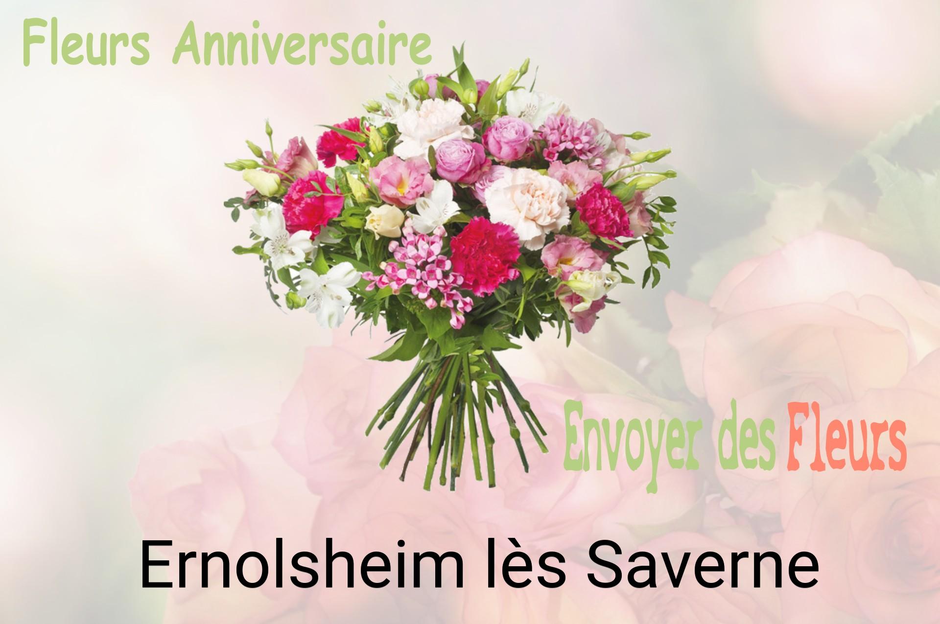 Bouquet de fleurs d’anniversaire livré à Ernolsheim-lès-Saverne