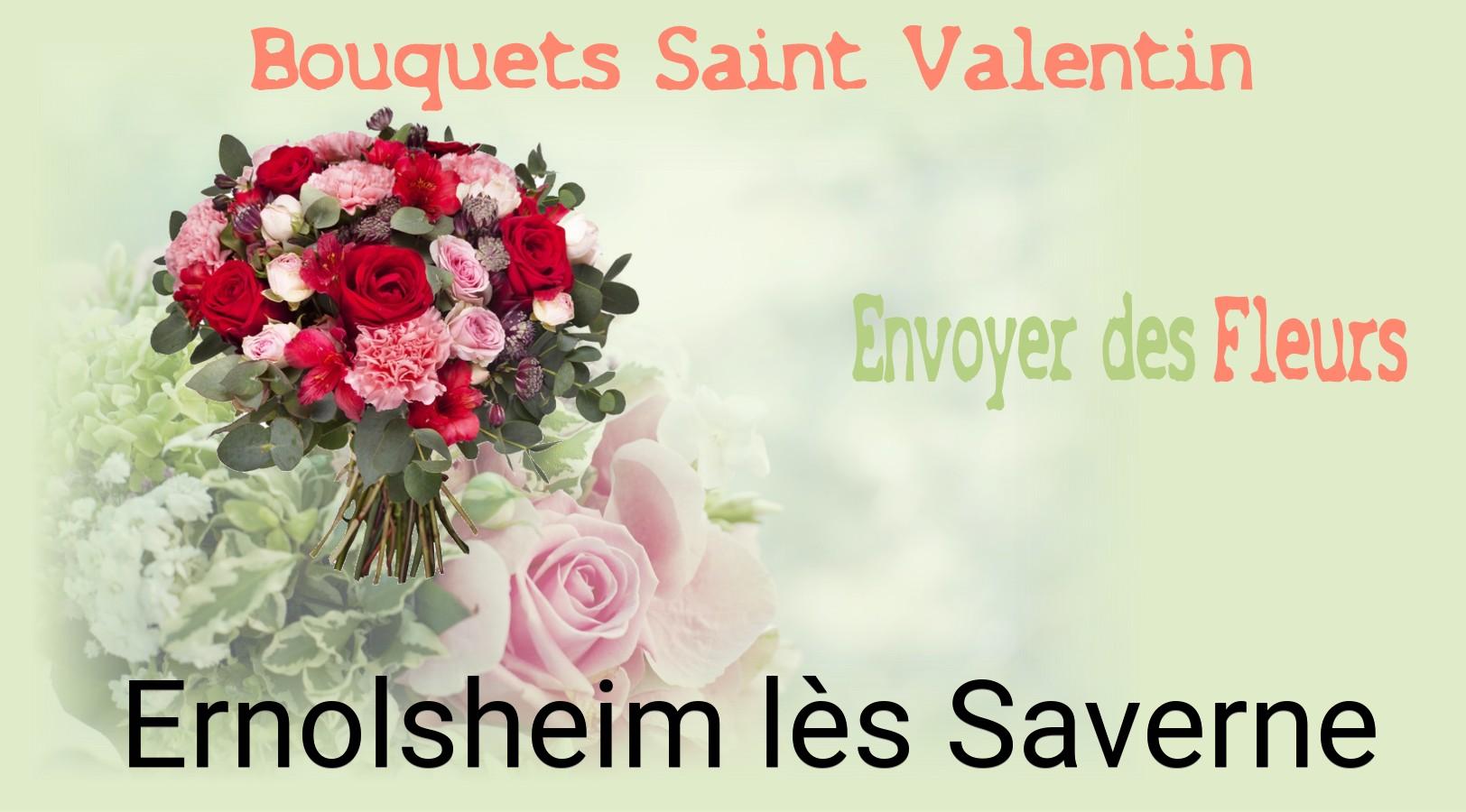Roses de Saint-Valentin livrées à Ernolsheim-lès-Saverne